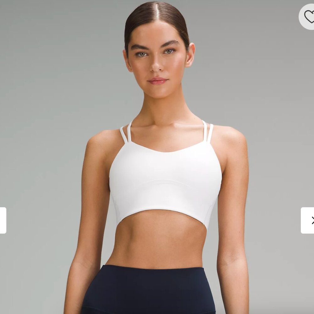 Lululemon Like a Cloud Ribbed Longline Bra Light Support, B/C Cup